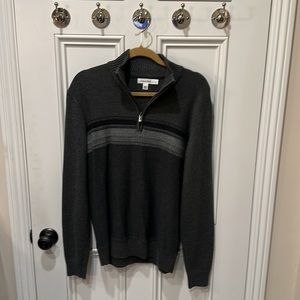 Men’s Calvin Klein Quarter Zip Sweater.